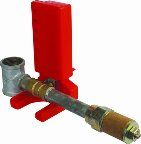 Блокиратор шарового крана для трубы Ø 37,5 - 62,5 мм BD-F06